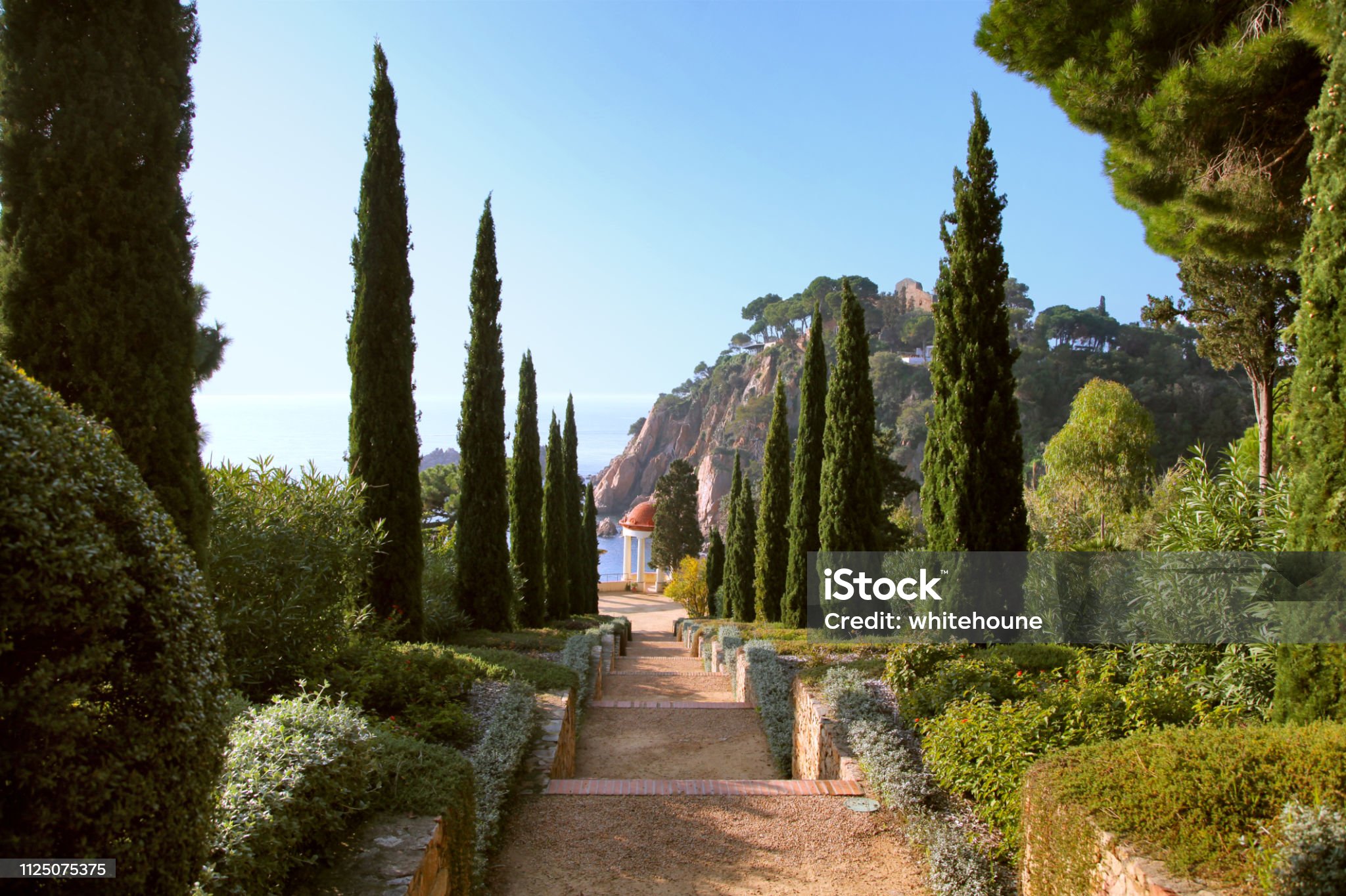 Entrada als Jardins de Mossèn Costa i Llobera